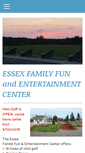 Mobile Screenshot of essexfamilyfunandentertainmentcenter.com